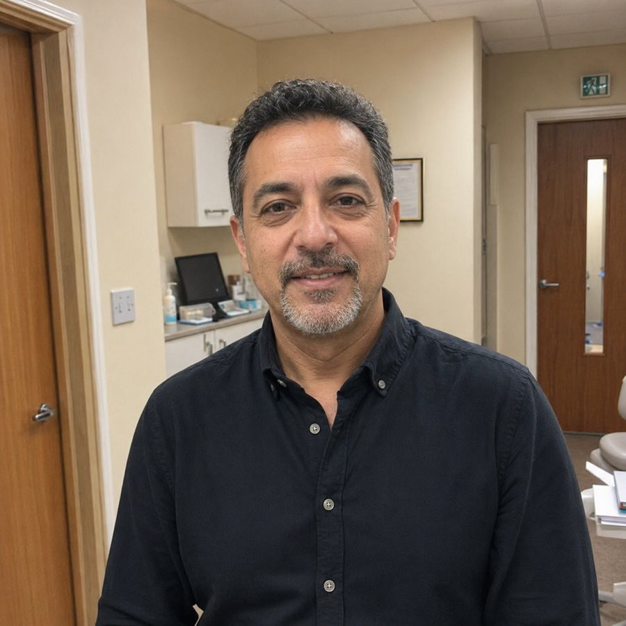 Smiling portrait of Dr. Samir Haddad